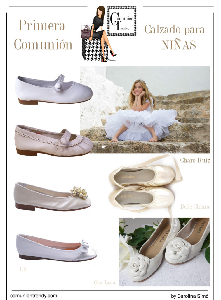 6 zapatos de ni a para una Comuni n Comuni n Trendy Ideas y