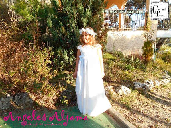 Vestidos de Comunion, Trajes de Comunion, Angeles Aljama, Vestidos comunion trendy