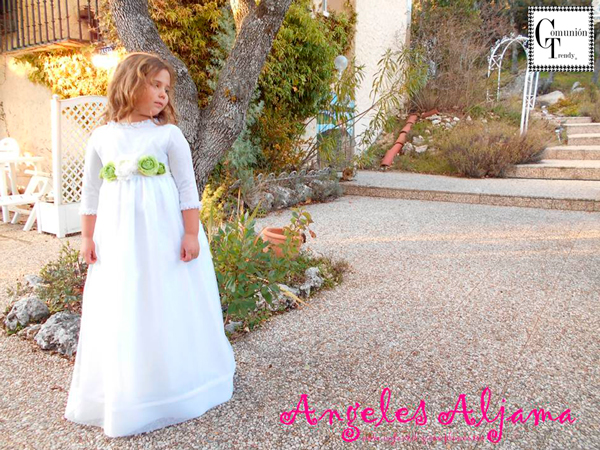 Vestidos de Comunion, Trajes de Comunion, Angeles Aljama, Vestidos comunion trendy