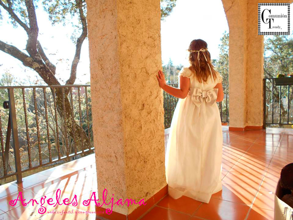 Vestidos de Comunion, Trajes de Comunion, Angeles Aljama, Vestidos comunion trendy