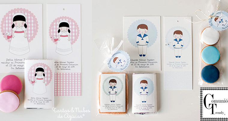 invitaciones Comunion, Recordatorios comunion, Comunion Trendy, tendencias primera comunion